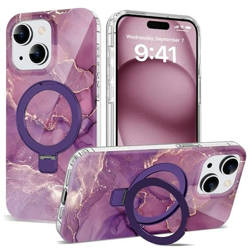 Etpesok Marble Pattern Case for iPhone 15 Plus 6.7-inch with Stand: $22.09 Etpesok Marble Pattern Case for iPhone 15 Plus 6.7-inch with Stand: $22.09