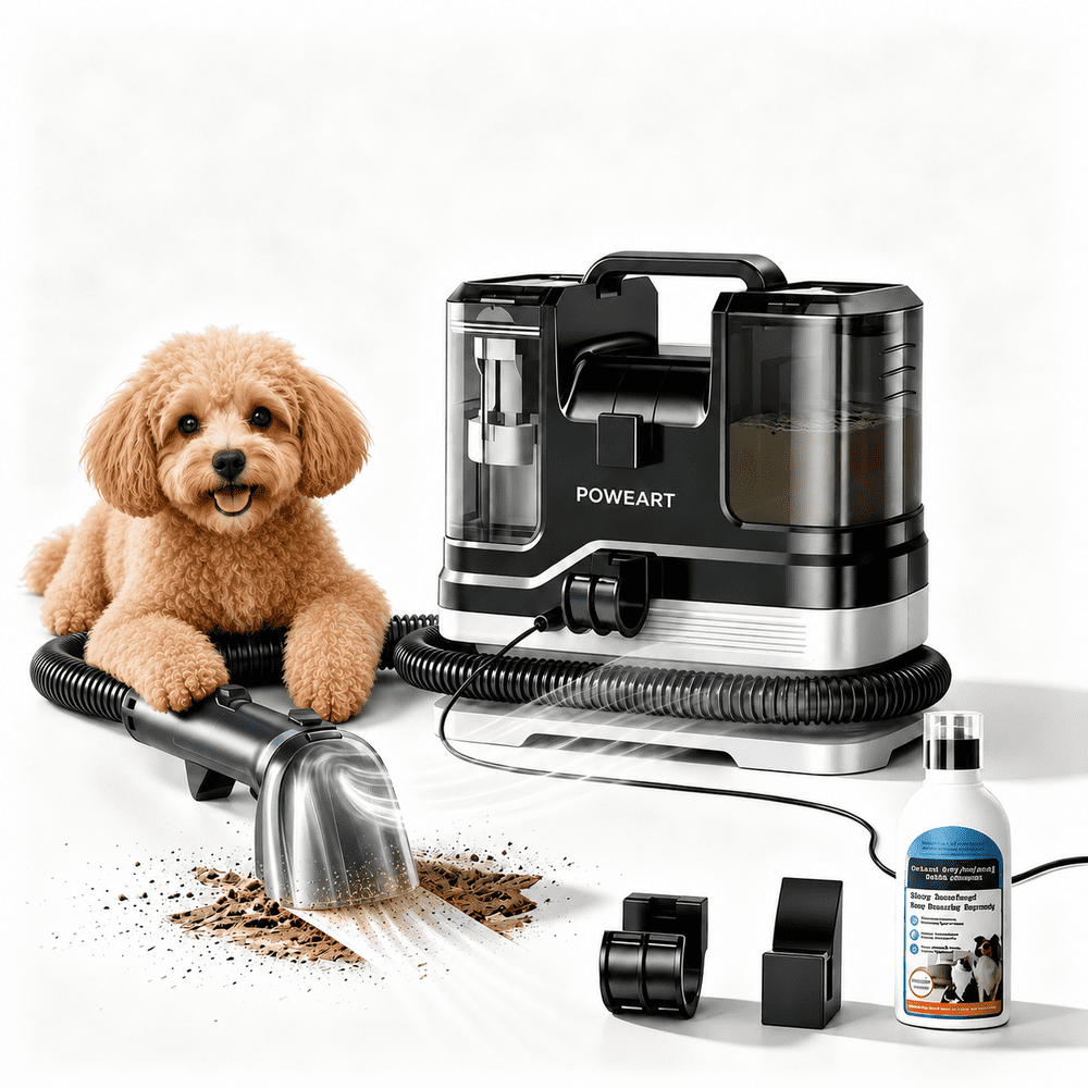 Poweart 17kPa Portable Carpet and Upholstery Cleaner: $58.98 Poweart 17kPa Portable Carpet and Upholstery Cleaner: $58.98