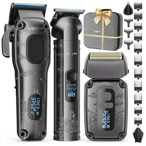 Vgrpro 3-in-1 Hair Clipper, Beard Trimmer, and Foil Shaver Set: $66.99 Vgrpro 3-in-1 Hair Clipper, Beard Trimmer, and Foil Shaver Set: $66.99
