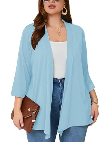 AusLook Women's Plus Size Open Front Cardigan: $14.44 AusLook Women's Plus Size Open Front Cardigan: $14.44