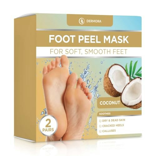 Dermora Foot Peel Mask 2-Pack: $16.99 Dermora Foot Peel Mask 2-Pack: $16.99