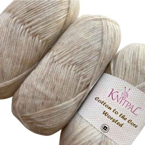 Cotton to the Core Worsted Cotton Yarn 3-Pack: $22.07 Cotton to the Core Worsted Cotton Yarn 3-Pack: $22.07