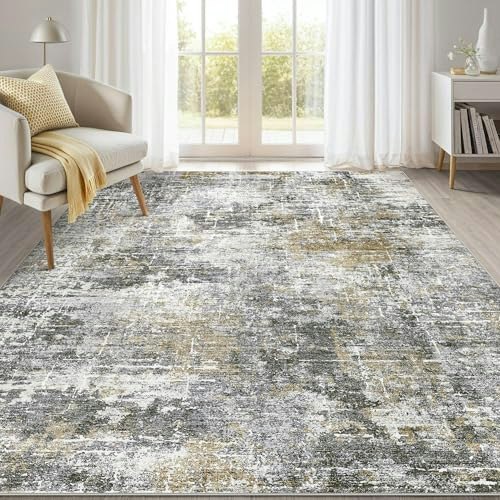Kakania 5x8 Abstract Area Rug: $37.97