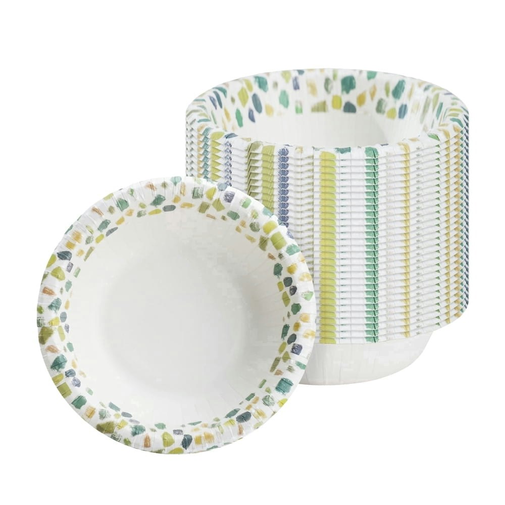8-ounce Disposable Paper Bowls 60-Pack: $15.19