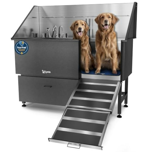 Kanis Stainless Steel Professional Dog Washing Station: $1,444 Kanis Stainless Steel Professional Dog Washing Station: $1,444