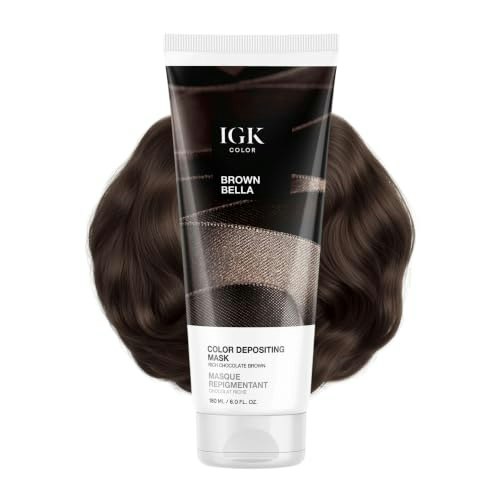 Igk Brown Bella Hair Gloss and Color Depositing Mask: $27.19