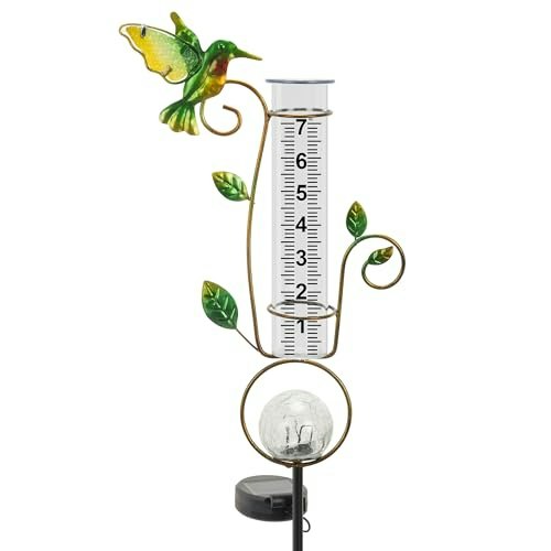 36-inch Hummingbird Solar Rain Gauge: $21.94