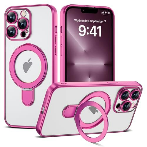Etpesok iPhone 13 Pro Max Clear Case with Stand: $25.49