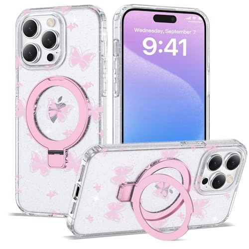 Etpesok iPhone 15 Pro Max Bow Case with Stand: $22.09