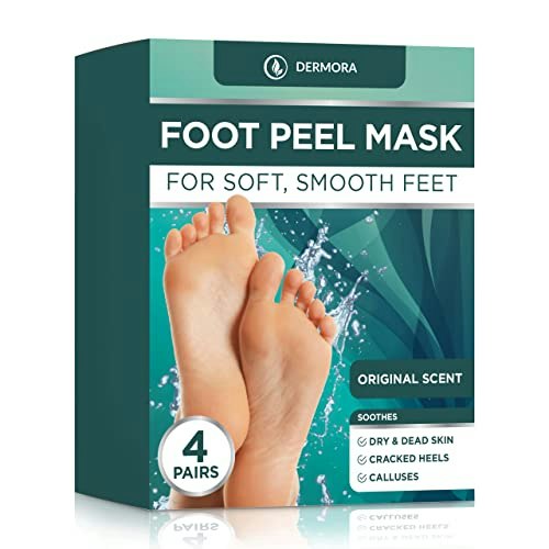 Dermora Foot Peel Mask 4-Pack: $19.54 Dermora Foot Peel Mask 4-Pack: $19.54