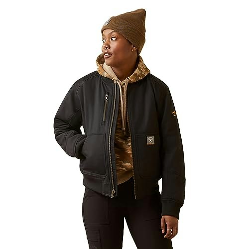 Ariat Women's Rebar Stretch Canvas Bomber Jacket: $69.56 Ariat Women's Rebar Stretch Canvas Bomber Jacket: $69.56