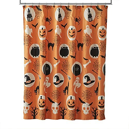 SKL Home Spooky Good Time Shower Curtain: $9.49 SKL Home Spooky Good Time Shower Curtain: $9.49