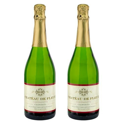 Chateau De Fleur Non-Alcoholic Sparkling Wine 2-Pack: $21.31