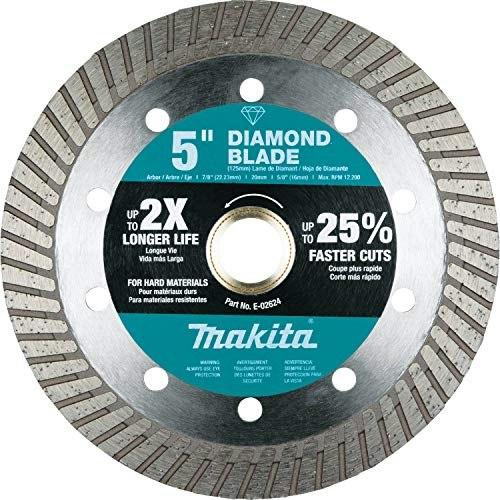 Makita 5-inch Turbo Diamond Blade: $0 Makita 5-inch Turbo Diamond Blade: $0