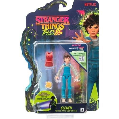 Jazwares Stranger Things Eleven 4-Inch Action Figure: $13.01 Jazwares Stranger Things Eleven 4-Inch Action Figure: $13.01