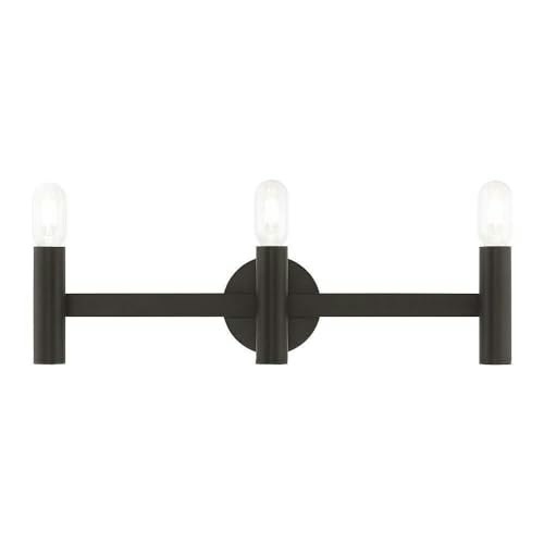 Livex Lighting 3-Light Bronze ADA Bath Vanity: $112.11 Livex Lighting 3-Light Bronze ADA Bath Vanity: $112.11