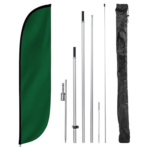 LookOurWay 12-Foot Feather Flag Pole Kit: $64 LookOurWay 12-Foot Feather Flag Pole Kit: $64