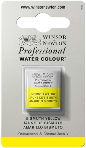 Winsor & Newton Professional Watercolor Bismuth Yellow Half Pan: $10.79 Winsor & Newton Professional Watercolor Bismuth Yellow Half Pan: $10.79