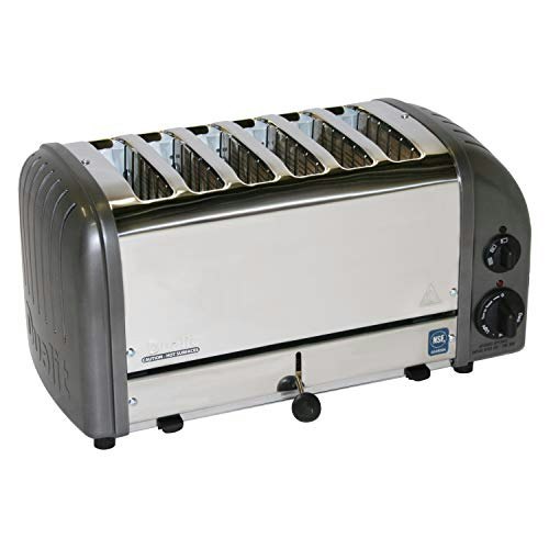 Cadco CTW-6M 6-Slot Commercial Pop-Up Toaster: $178.28
