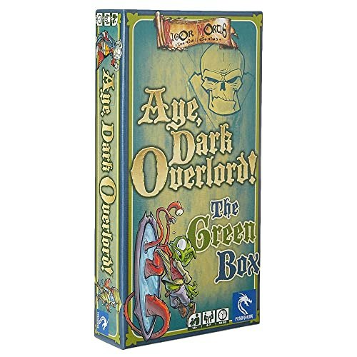 Aye, Dark Overlord! The Green Box Card Game: $17 Aye, Dark Overlord! The Green Box Card Game: $17
