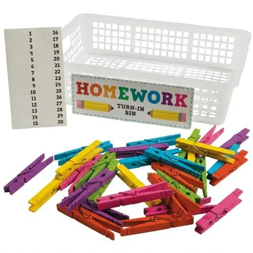 Classroom Homework Turn-in System 33-Piece Set: $19.81 Classroom Homework Turn-in System 33-Piece Set: $19.81