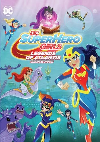 DC Super Hero Girls: Legends of Atlantis DVD: $17.29 DC Super Hero Girls: Legends of Atlantis DVD: $17.29