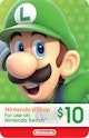 $10 Nintendo eShop Gift Card for $8