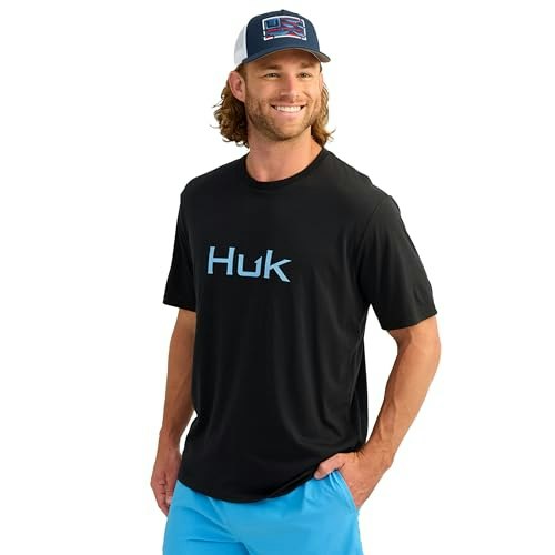 Huk Men's Performance Fishing Logo Tee: $22.99 Huk Men's Performance Fishing Logo Tee: $22.99