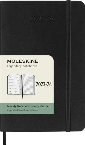 Moleskine 18-Month 2023-2024 Pocket Weekly Planner: $12.50