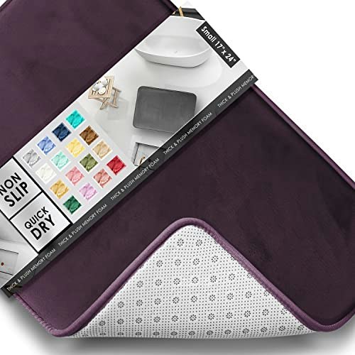 Clara Clark 17" x 24" Memory Foam Bath Mat: $13.99