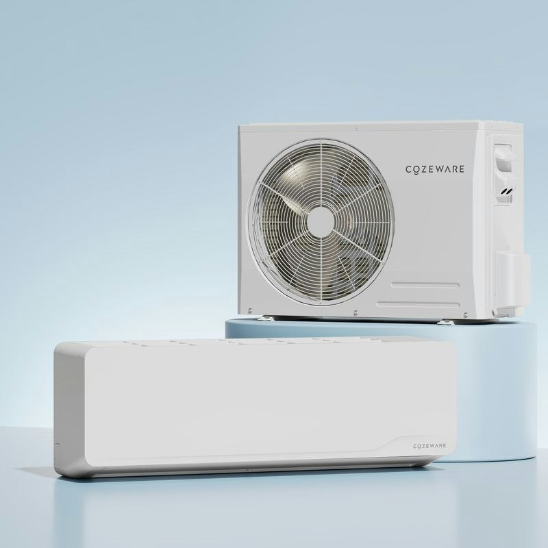 Cozeware 24,000 BTU 20 SEER2 Visio Ductless Mini-Split AC Heat Pump: $902.50