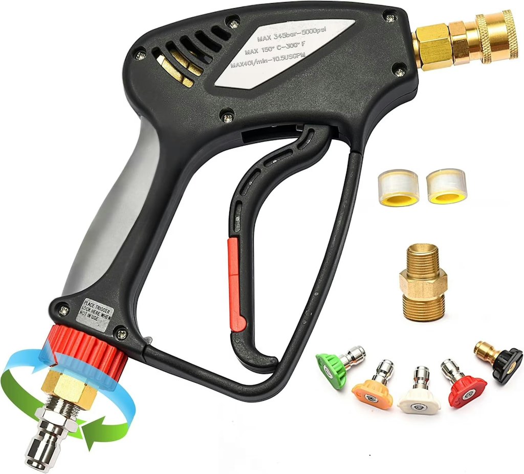 5,000-PSI Pressure Washer Gun: $25.12