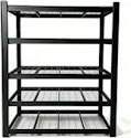 5-Tier Wide Mesh Steel Garage Storage Shelf for $85 + free shipping