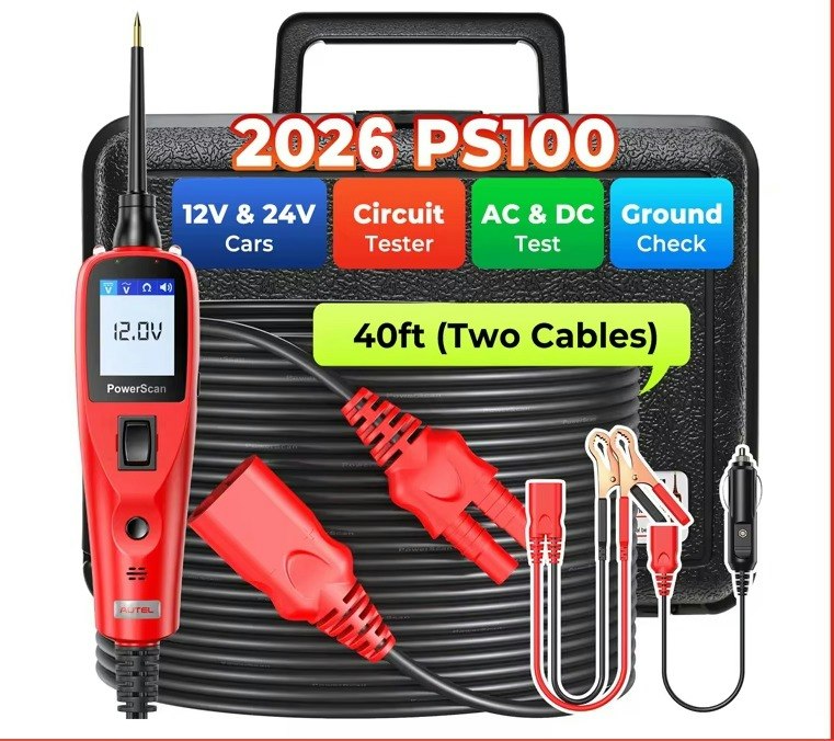 Autel PowerScan PS100 Automotive Circuit Tester: $64 Autel PowerScan PS100 Automotive Circuit Tester: $64