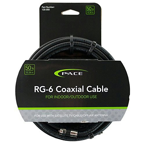 Pace International 50-Foot RG-6 Coaxial Cable: $22.95