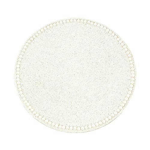 Saro Lifestyle 15-inch Glass Beaded Placemat 4-Pack: $96.31 Saro Lifestyle 15-inch Glass Beaded Placemat 4-Pack: $96.31