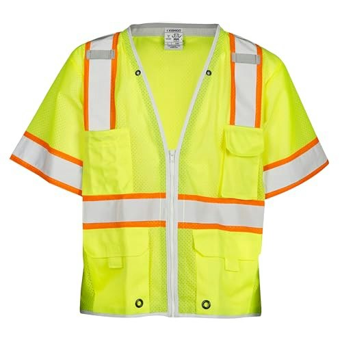 Kishigo Brilliant Series 1550 ANSI Class 3 High Visibility Vest: $24.99 Kishigo Brilliant Series 1550 ANSI Class 3 High Visibility Vest: $24.99