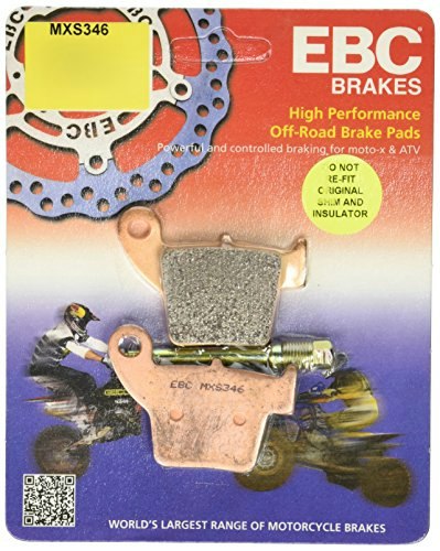 EBC Brakes MXS346 Sintered Metal Brake Pad: $39.75 EBC Brakes MXS346 Sintered Metal Brake Pad: $39.75