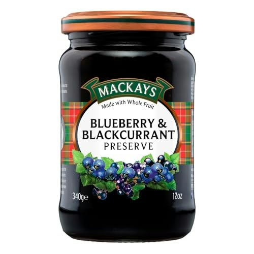 Mackays Blueberry & Black Currant Preserve 12-oz.: $10.92 Mackays Blueberry & Black Currant Preserve 12-oz.: $10.92