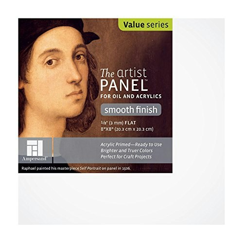 Ampersand 8x8-Inch Primed Artist Panel: $5.77 Ampersand 8x8-Inch Primed Artist Panel: $5.77
