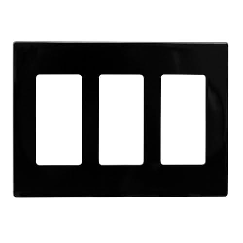 Leviton 3-Gang Decora Plus Screwless Wallplate: $9.99 Leviton 3-Gang Decora Plus Screwless Wallplate: $9.99