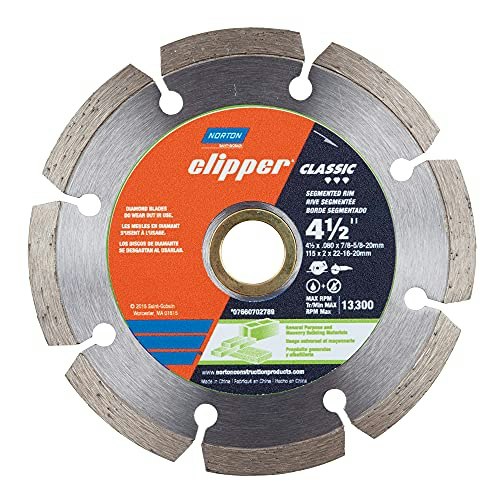 Norton 4.5" Diamond Tile Saw Blade: $16.95 Norton 4.5" Diamond Tile Saw Blade: $16.95