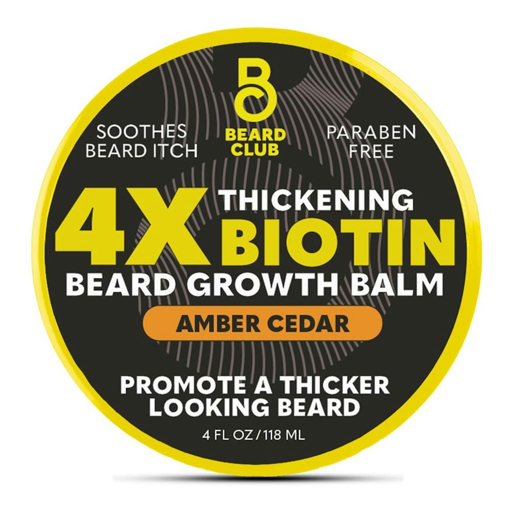 The Beard Club Biotin Beard Balm: $8.47 or less