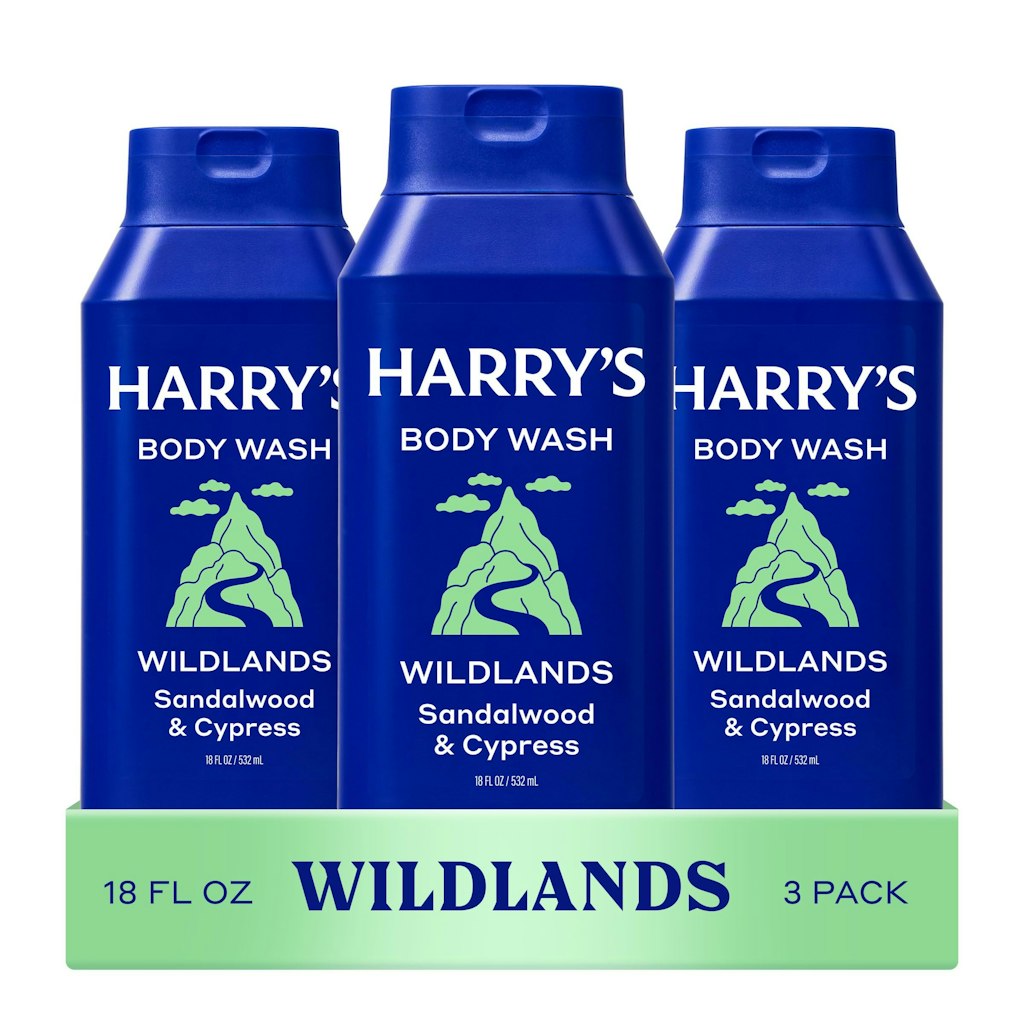 Harry's Wildlands 18 fl. oz. Body Wash 3-Pack: $17.97
