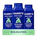 Harry's Wildlands 18 fl. oz. Body Wash 3-Pack for $18 + free shipping w/ Prime