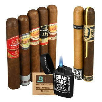 Boutique Seekers 7-Cigar Sampler w/ Lighter: $29