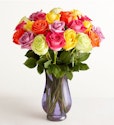 Two Dozen Assorted Roses for $52 + free shipping w/ Passport membership
