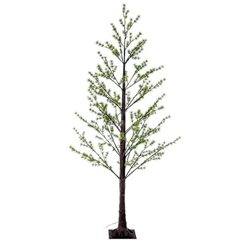 Vickerman 7-Foot Green Mini Pine Twig Tree with Warm White LED Lights: $94.90 Vickerman 7-Foot Green Mini Pine Twig Tree with Warm White LED Lights: $94.90