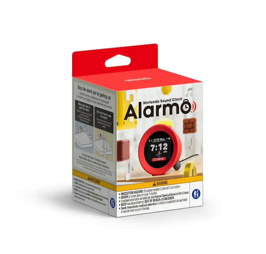 Nintendo Alarmo Sound Clock: $76.99 Nintendo Alarmo Sound Clock: $76.99