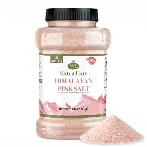 Good Tierra Himalayan Pink Salt 5-lb. Jar: $11.99 Good Tierra Himalayan Pink Salt 5-lb. Jar: $11.99